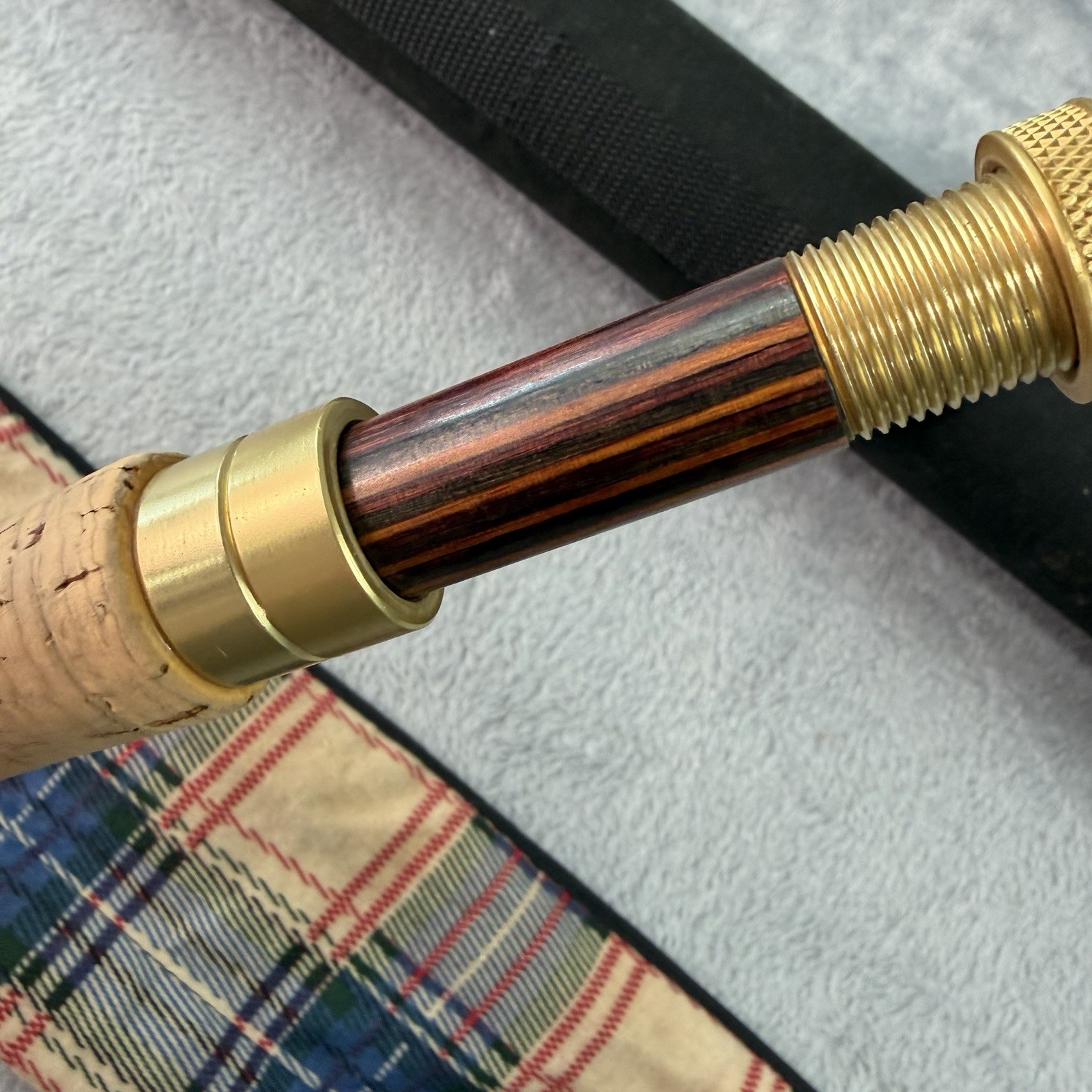 Vtg G Loomis IM6 9′ #3wt 2pc Fly Rod + Original Case & Sock EXC Y248