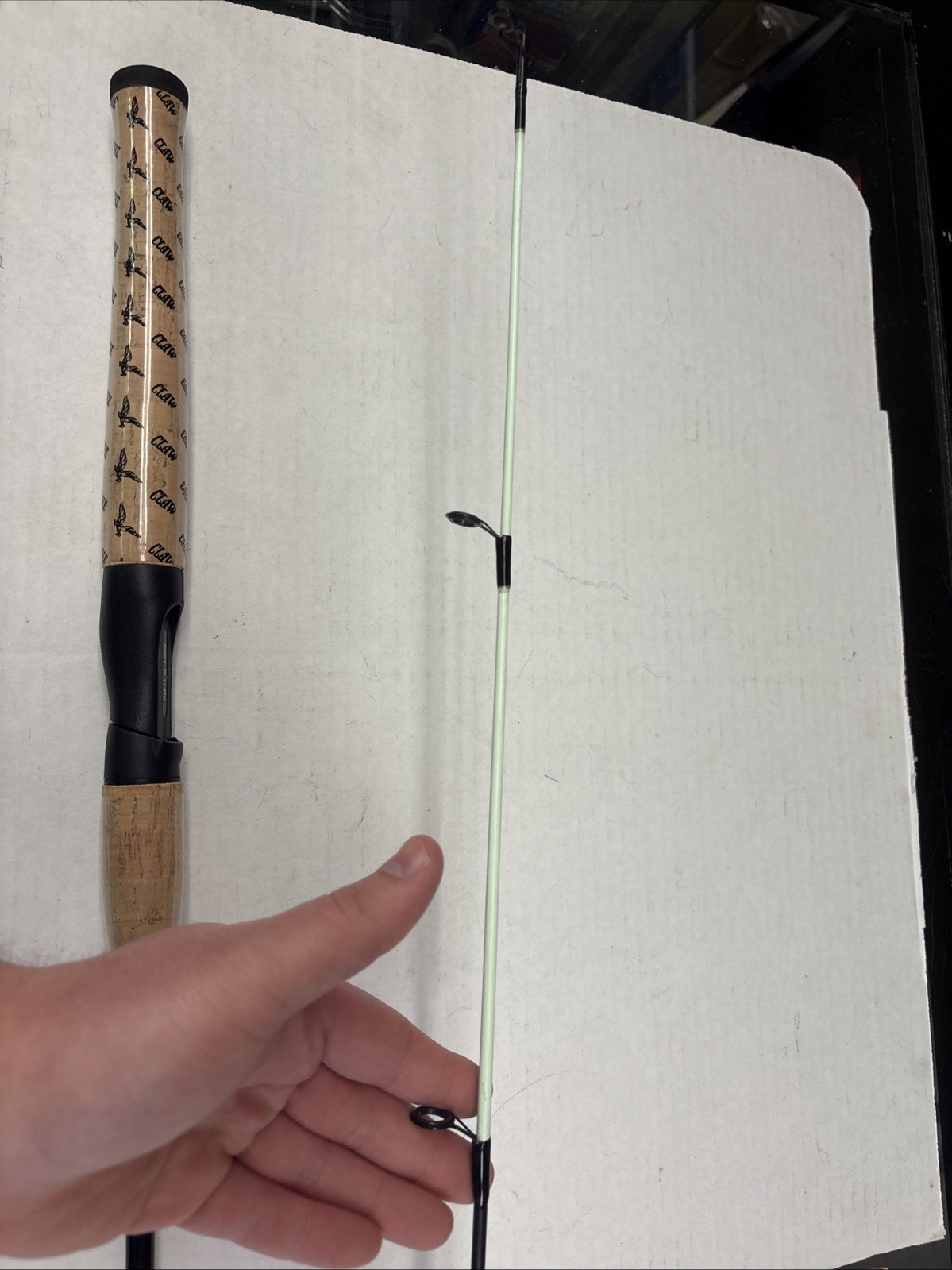 Black Eagle Claw Rod Medium Night Stick BEG 200G 6’6 Glow In The Dark NOS