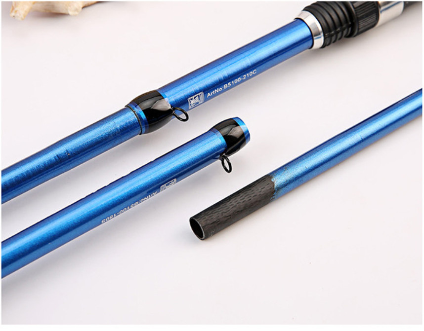 Mini Fishing Rod 4/5 Section 1.8m/2.1mTravel Carbon Casting Weight 5-20g Fast