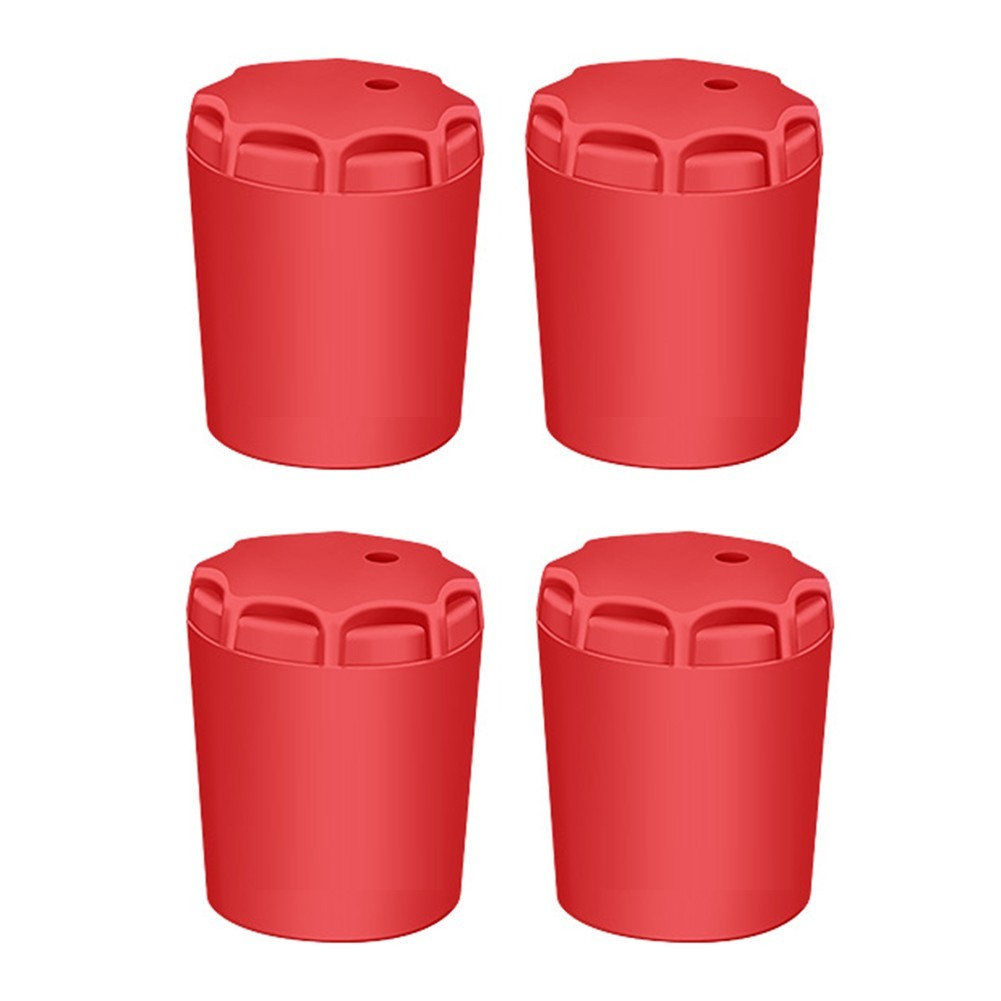 Effective Silicone Protector for Fishing Rod Ends 4pcs with Drainage Holes