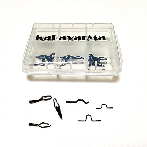 Fishing Rod Hook Kepers Stainless Steel Material Rod Building Repair Hook Black
