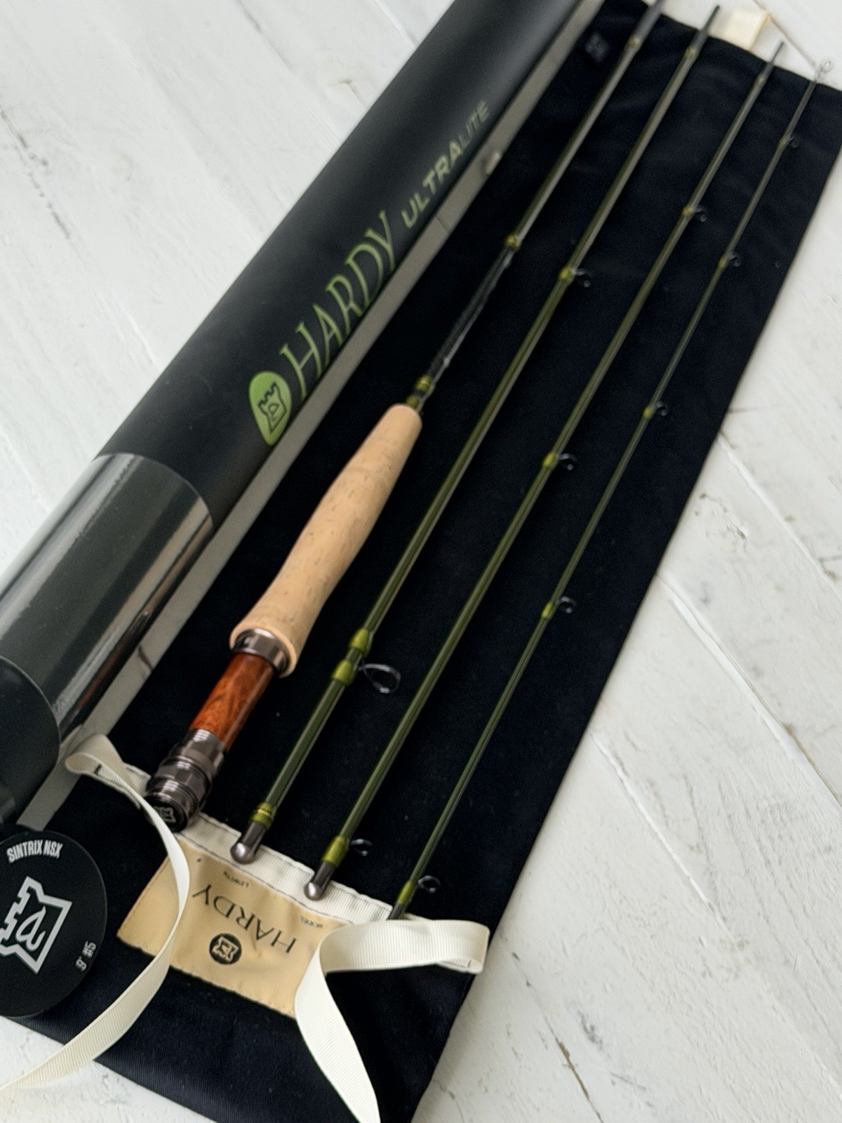 **BEAUTIFUL** 🔥HARDY Ultralite NSX 5wt. 9’ft~4pc Fly Rod!!🔥~LQQK~