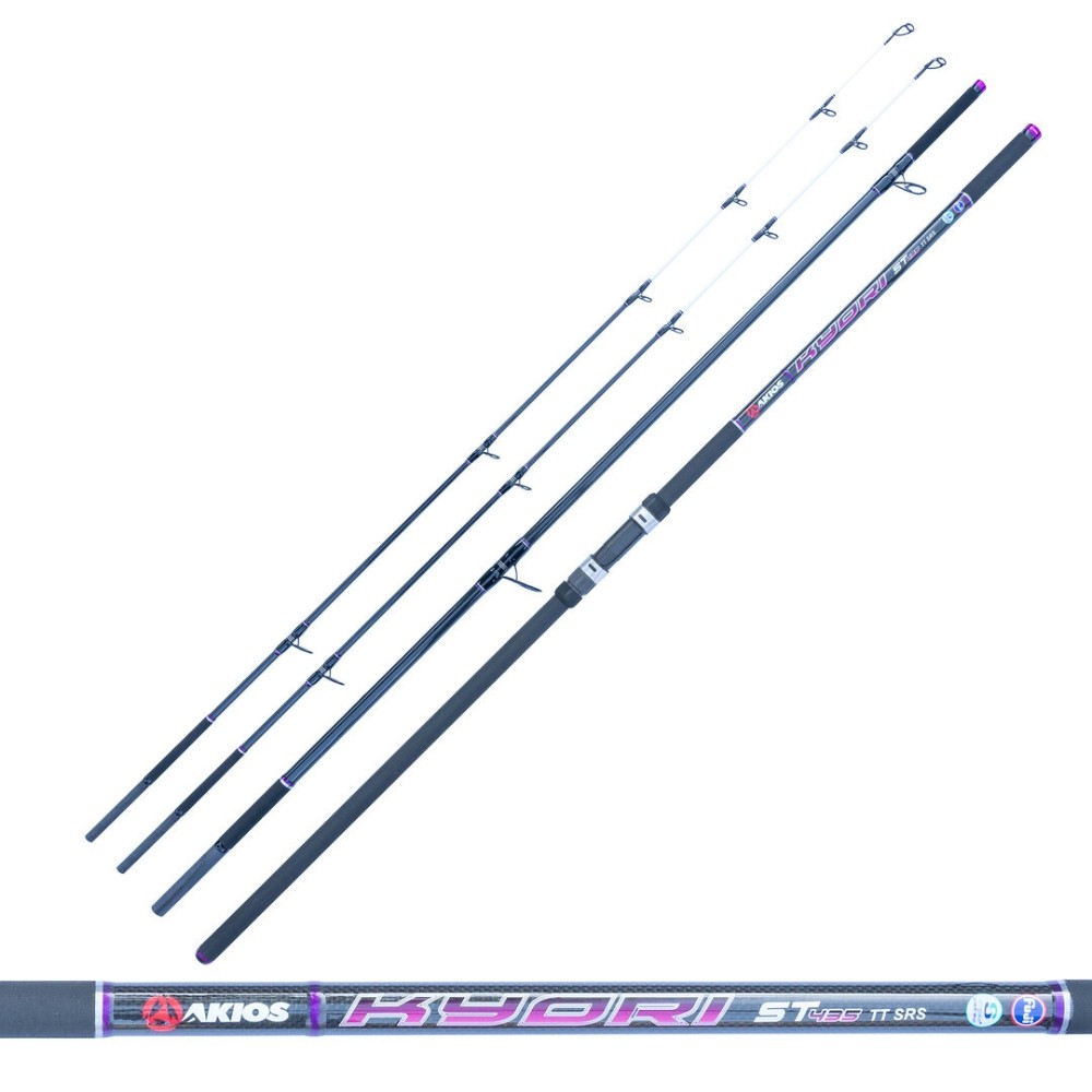 AKIOS Saltwater Fishing Surfcasting Twin Tipped Rod KYORI ST435 TT SRS