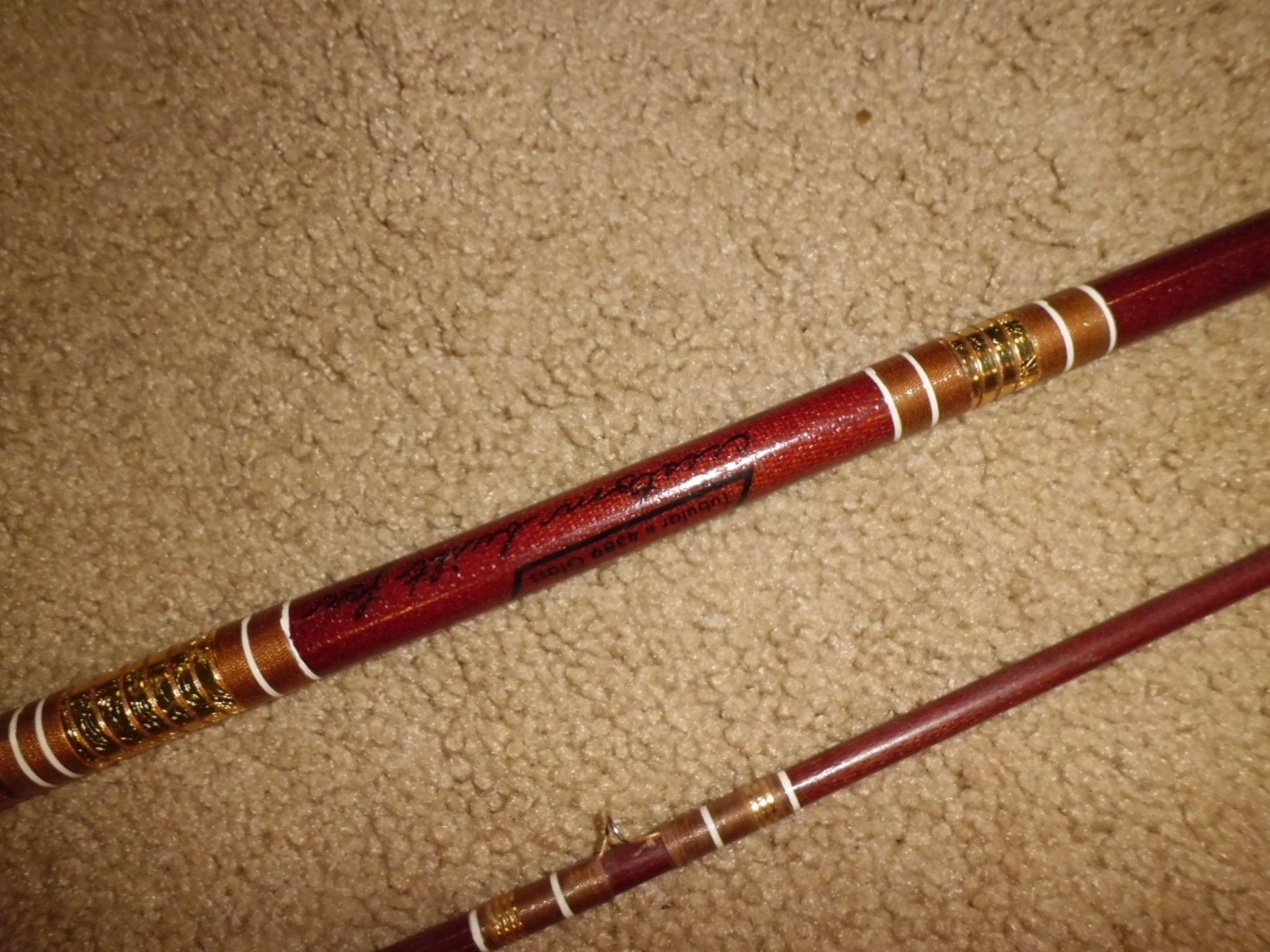Vintage ACTIONROD 4389 Fly 8’9″ Rod made in USA