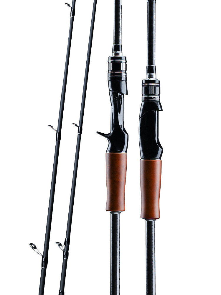 6 ft Trout Fishing Rods Carbon Fiber Spinning/casting Rod Carp 2 Sections Poles