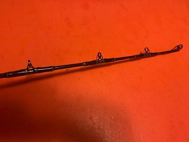 CUSTOM BUILT SEEKER CJB 7 FOOT 20 TO 50 POUND RATED CONVENTIONAL FISHING ROD
