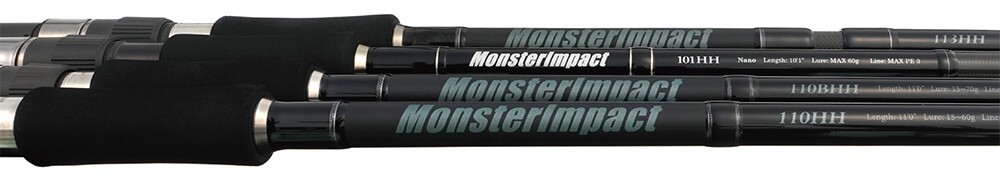 Ripple Fisher Monster Impact 110BHH Bait Model Fishing Rod **US SELLER**