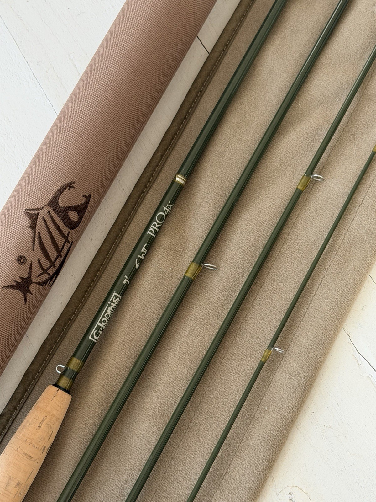 **BEAUTIFUL**🔥G LOOMIS Pro 4x 6wt. 9’ft~4Pc Flyrod!! 🔥~LQQK~
