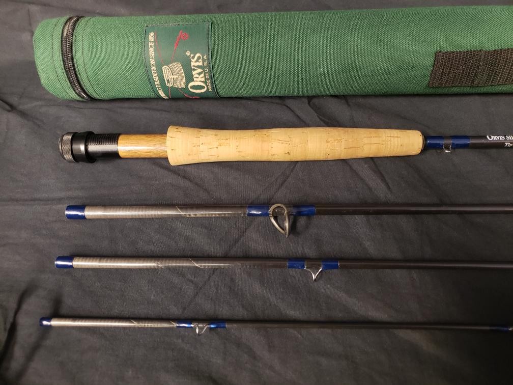 ORVIS SILVER LABEL TL TIP FLEX 9.5 9′ 4PC 6WT FLY ROD (B26009733)