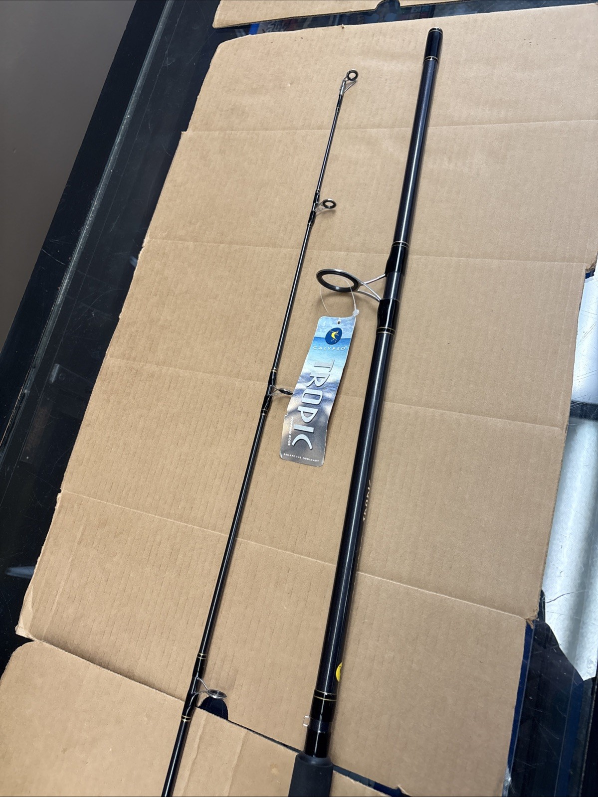 Calypso Tropic Model TPR-556A 7’ 2 Piece Saltwater Spinning Rod