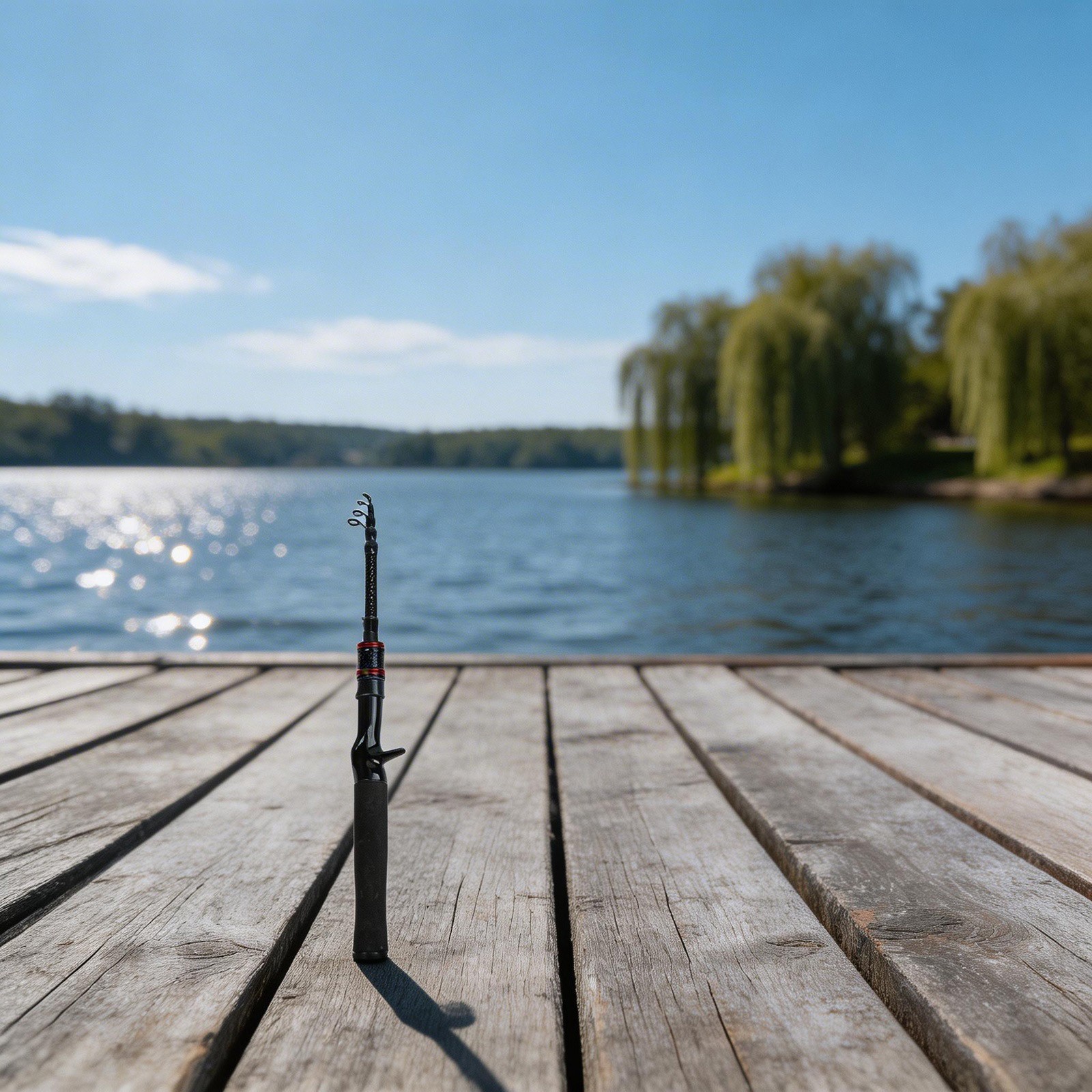 Telescopic Fishing Rod for Various Conditions Carbon Fiber Construction