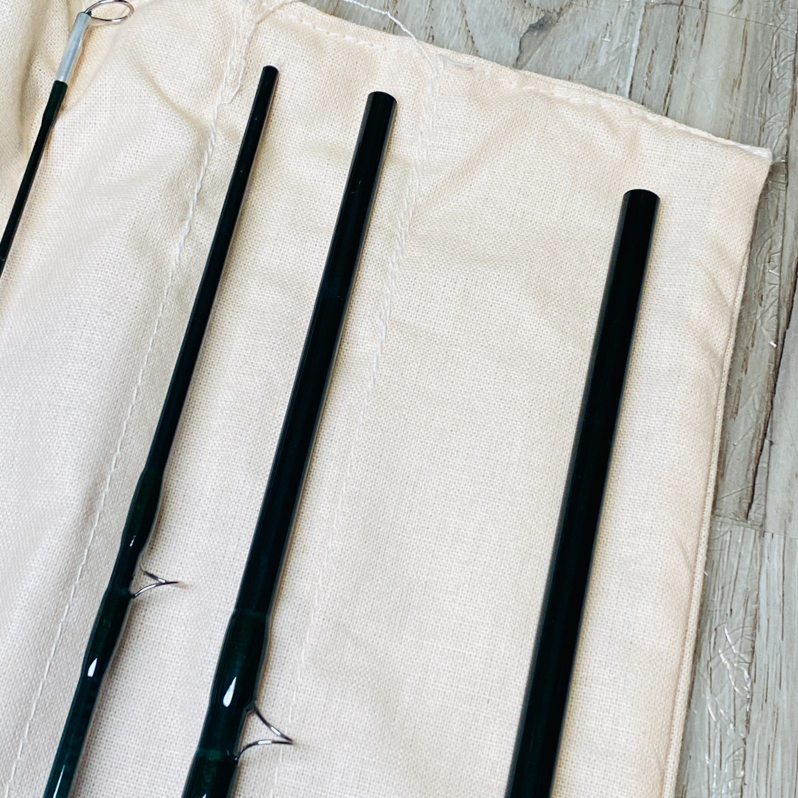 [Beautiful]R.L. Winston Boron IIx 8’6″ 4pcs 5wt Fly Rod Fishing w/tube & sock