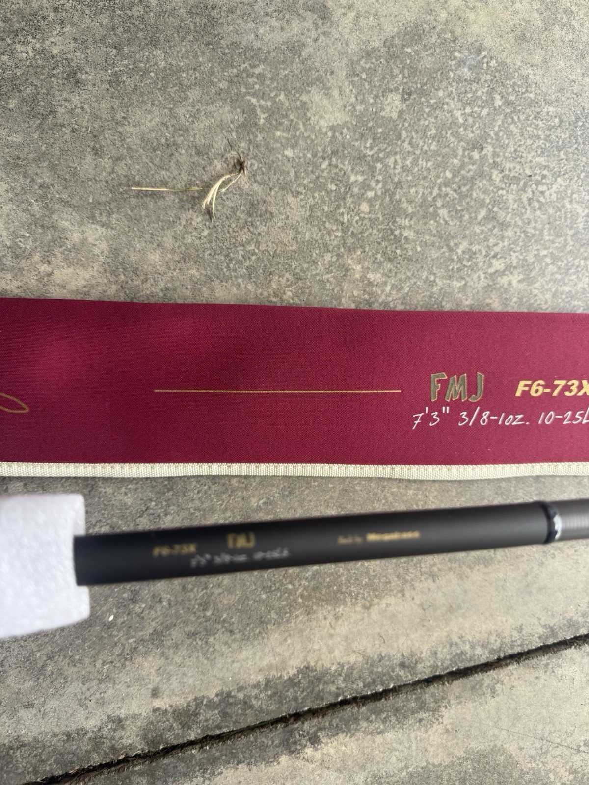 New With Tags Megabass P5 Destroyer FMJ Casting Rod 7’3 Medium Heavy F6-73X