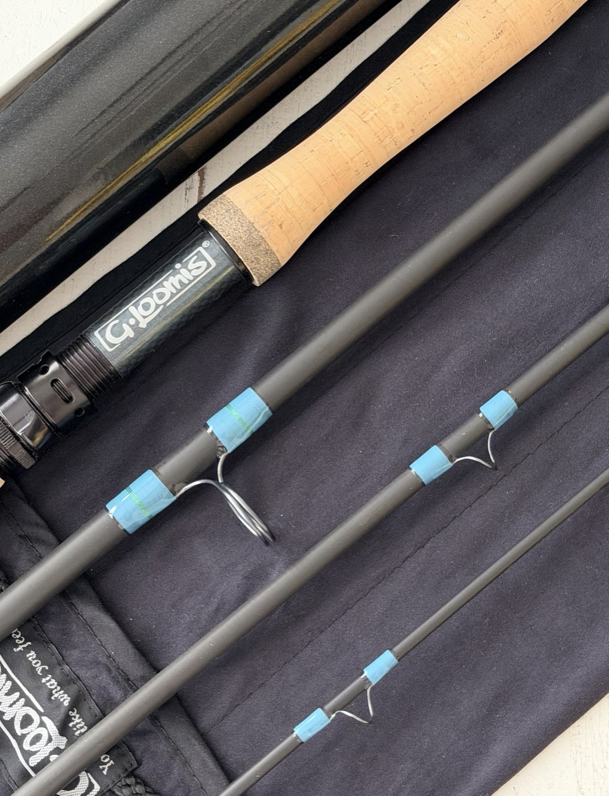 **BEAUTIFUL** RARE G LOOMIS NRX BLUE WRAP 12wt 9’ft fly rod🔥~LEGENDARY~🔥