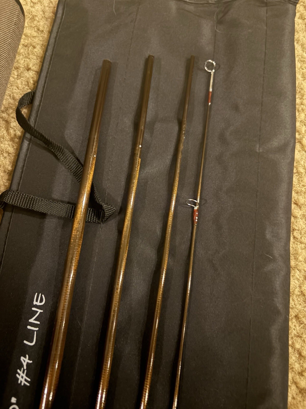 Echo Carbon XL 490-4 Fly Fishing Rod 4wt, 9’0″