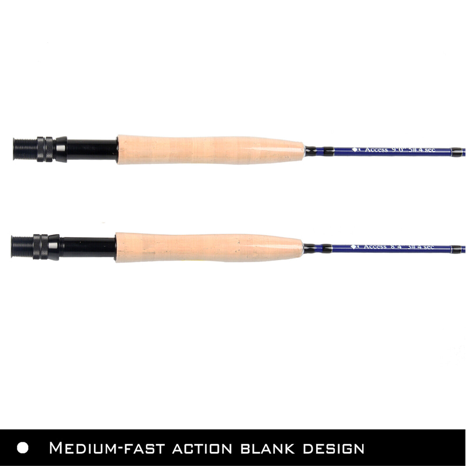 9′ 8WT Fly Fishing Rod Large Arbor Fly Reel WF Floating Fly Line Combo Begainer
