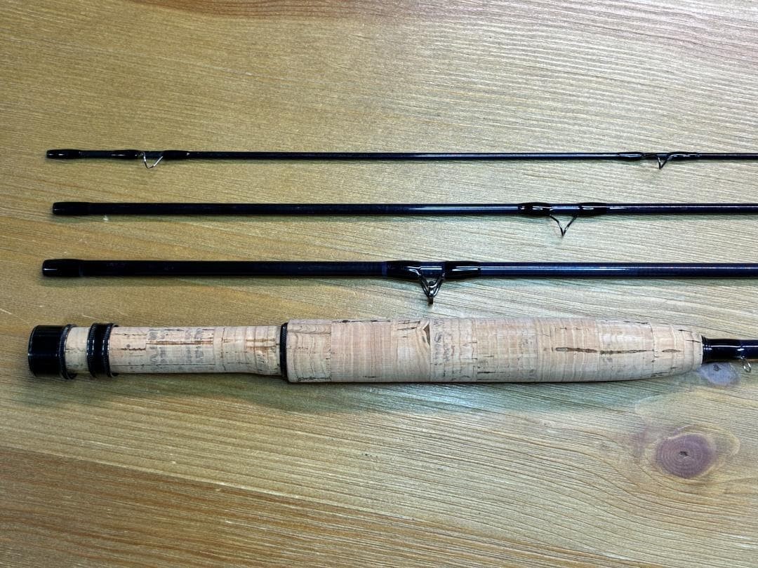 TIEMCO J-Stream JS733-4 Fly Rod 7’3″ #3 4pc w/ Rod Case Japan