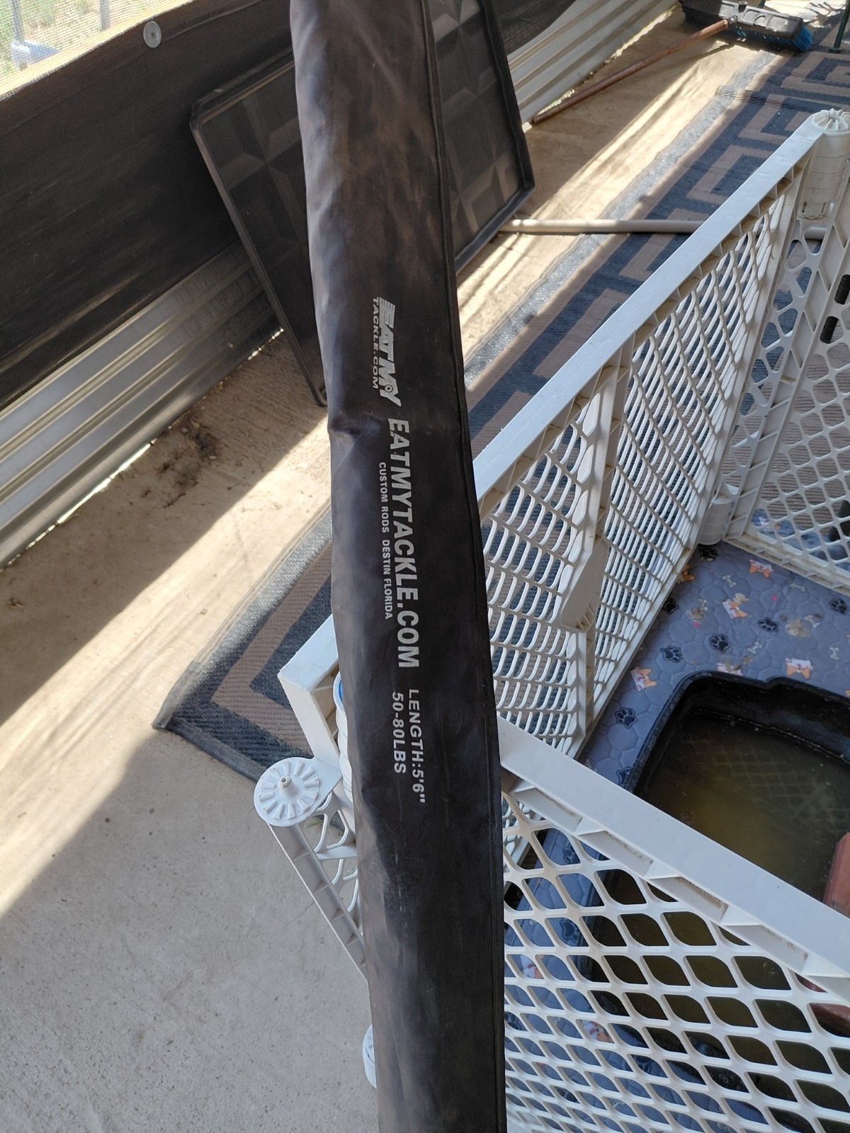 FibLink Trolling Saltwater Offshore Heavy Roller Rod 5’1” – 80-120lbs -1 Piece