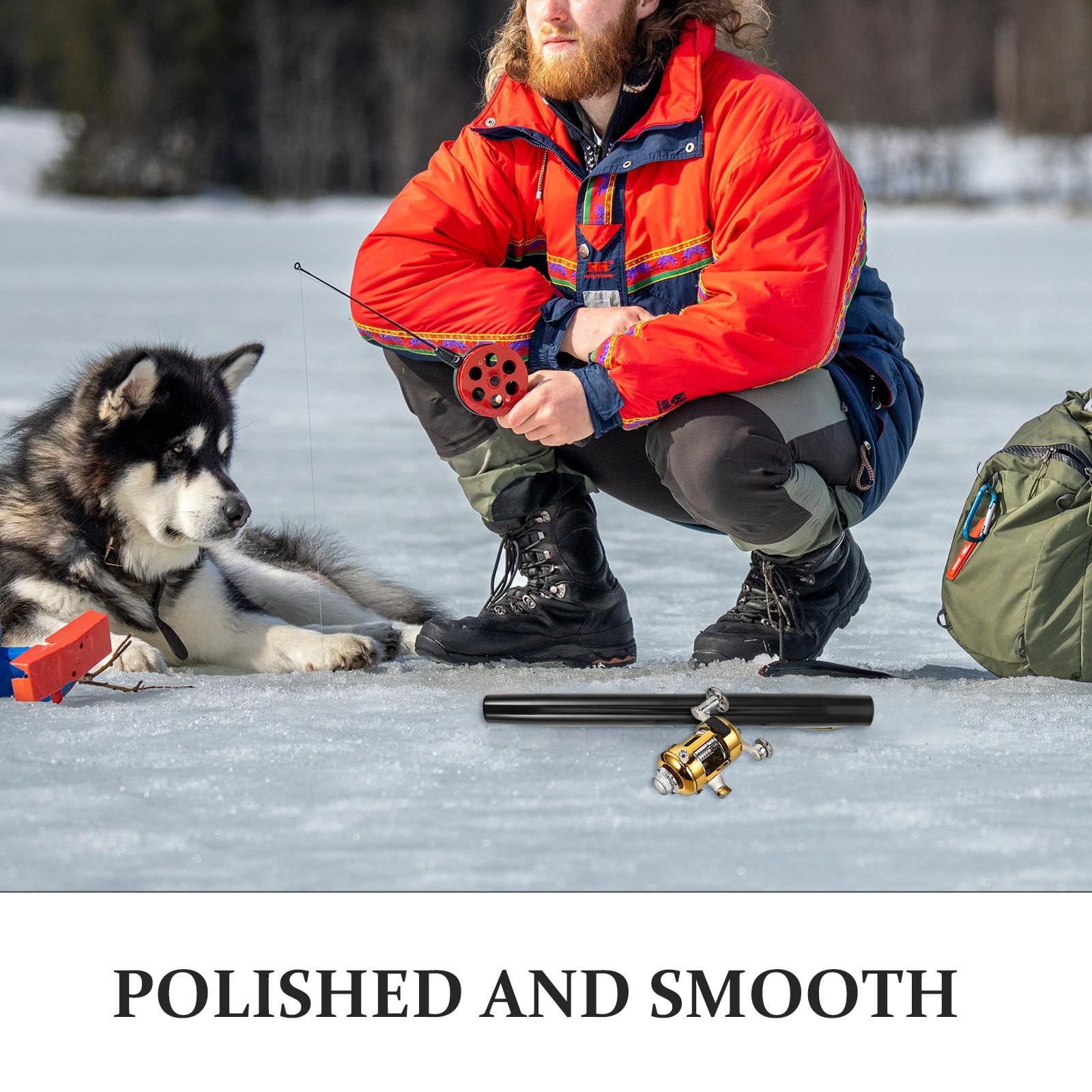 Portable Telescopic Aluminum Alloy Fishing Rod Pen-Style Retractable Pocket P…