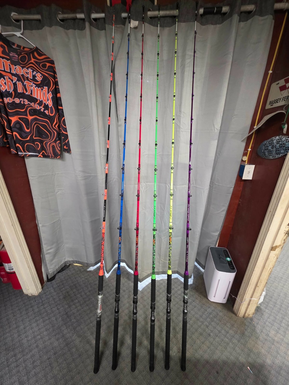 Maci’s Anchor Fishing Rod MH or Heavy 7’6″ Casting w/rod sleeve