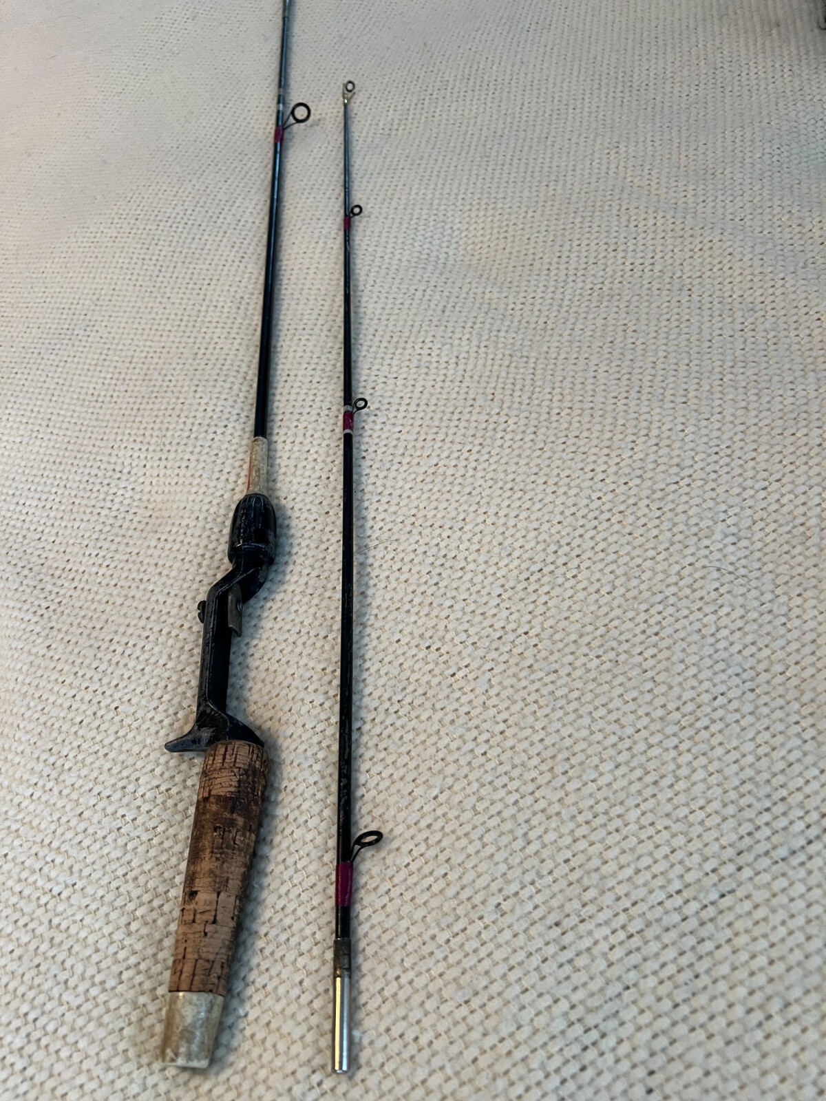 Vintage Level Wind Spin Cast Rod