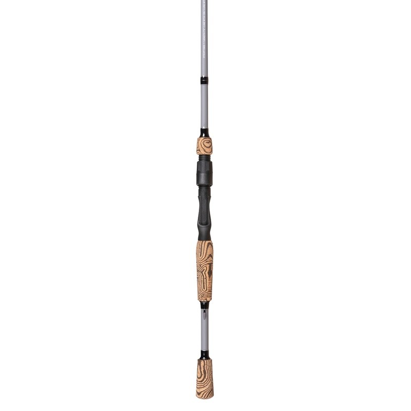 IM7 Graphite Spinning Rod Medium Action 1 Piece Cork Handle Durable Fishing Tool