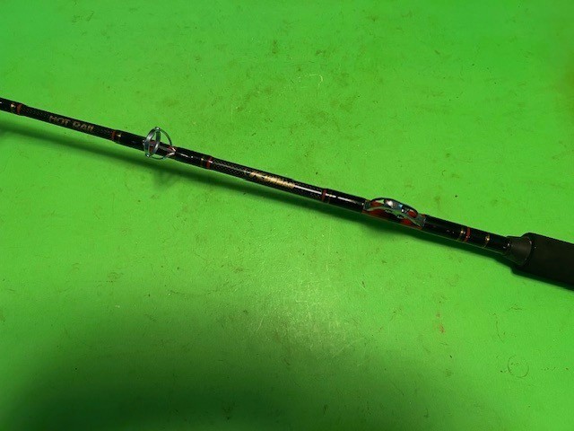 KUNNAN HOT RAIL 5 FOOT 6 INCH 30 TO 80 POUND RATED TROLLING BOAT FISHING ROD