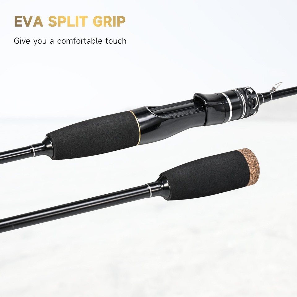 Portable Fishing Rod Carbon Fiber Ultra Light Spinning Casting Lure Fast Rods