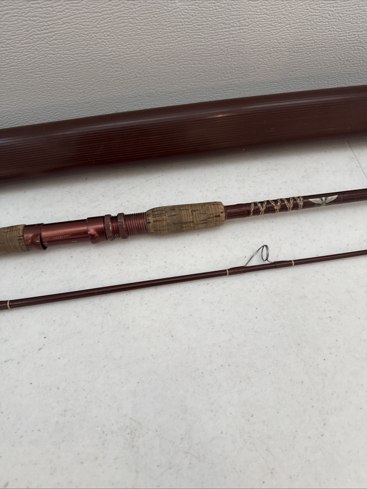 Fenwick Glass Spin Rod FS70 7 foot 4-10LB With Original Case
