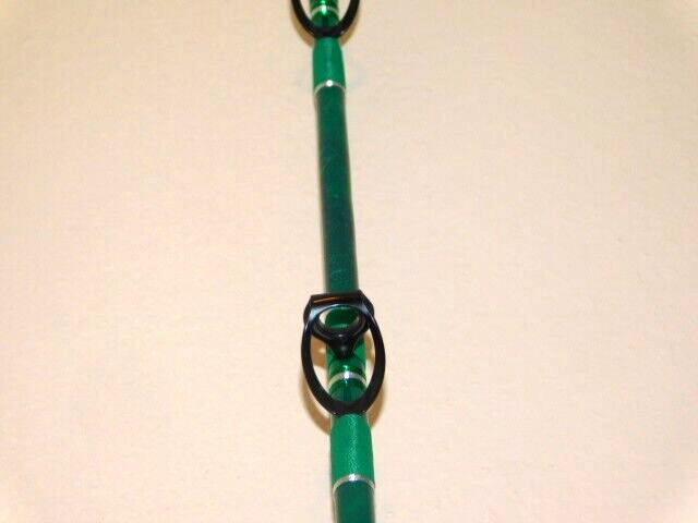 CUSTOM CONVENTIONAL ROD DEEP GREEN MARBLE 8 FT 1 PC 20-40 LB NEW