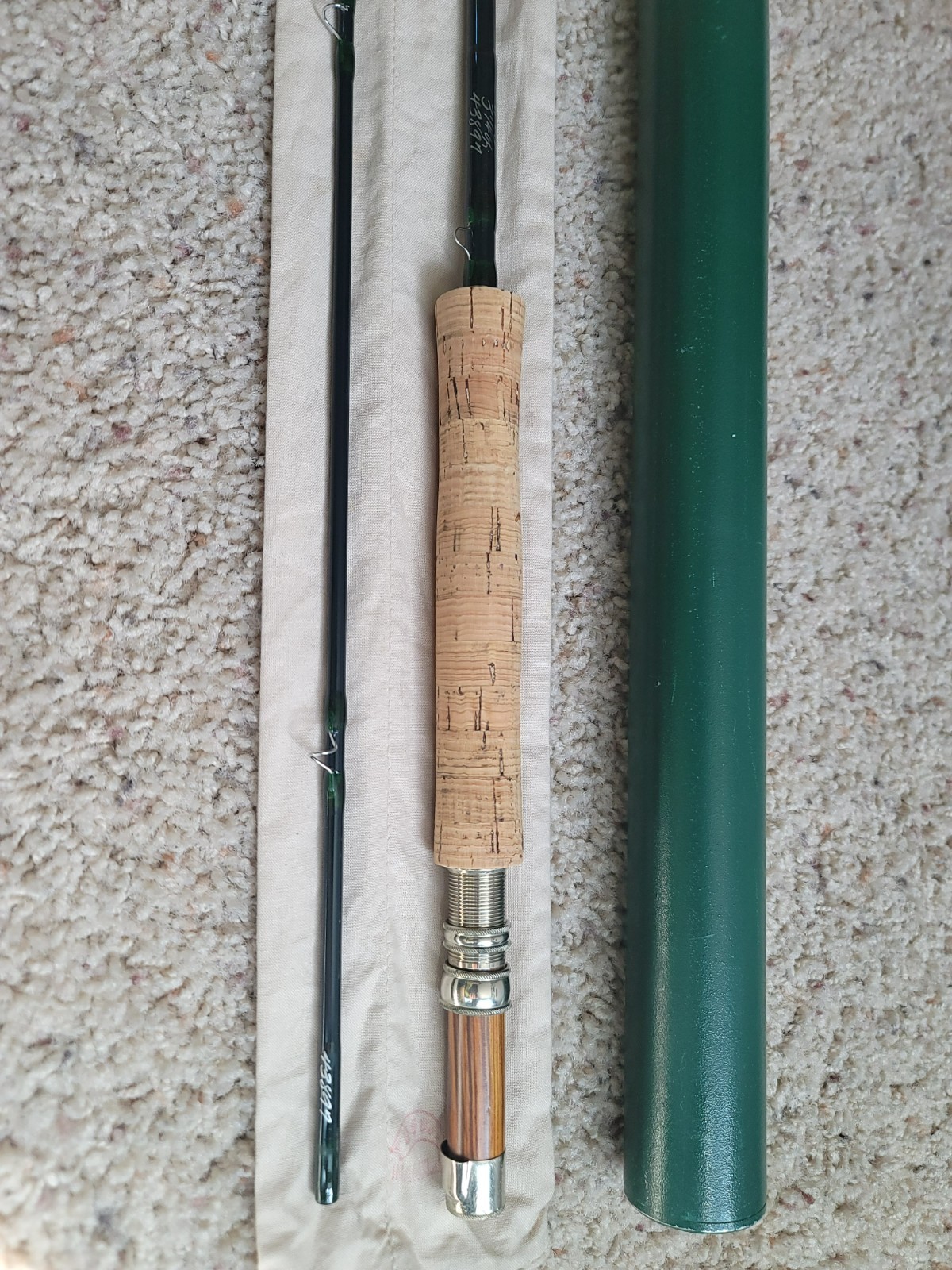 R.L. Winston Rod IM6 9′ 6wt 2pc Fly Rod Good Condition