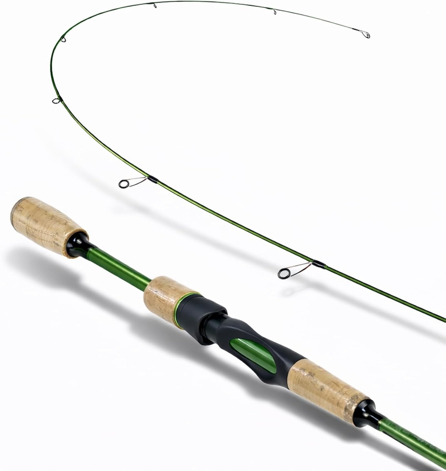 Windshadow Ultralight Spinning Rod 2pc Carbon Finesse Panfish Trout 6ft/6.6ft