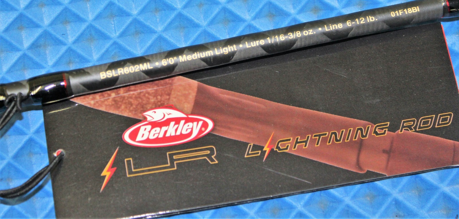 Berkley Lightning Rod Spinning 6′ 0″ 2-Piece Medium Light BSLR602ML 1429017