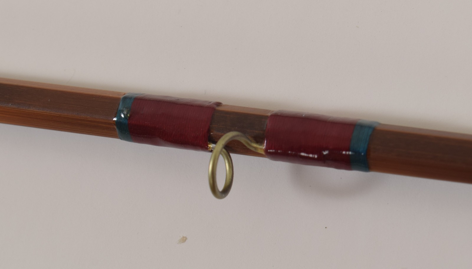 Partridge Split Cane 9 1/2 ft 8 weight F275 Fly Fishing Rod Excellent