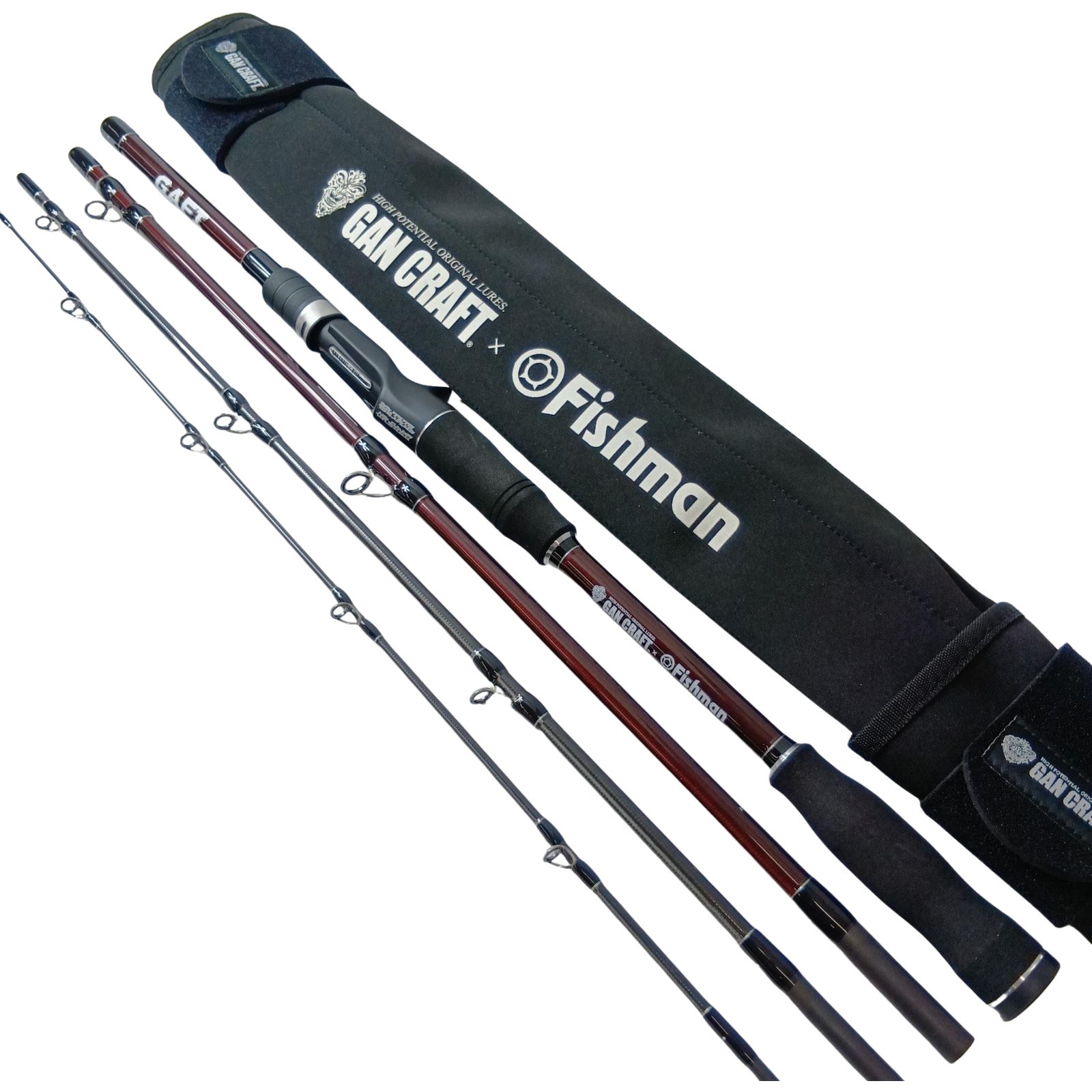 GAN CRAFT Seabass Rod Gaffi GxF-S20 4.5~5-720XH Fishman Collaboration Model …