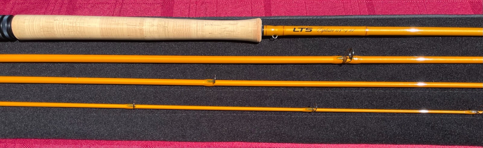 LTS Explosive 12ft6 8wt spey rod 4pc w/sleeve & tube, high modulus graphite,NEW