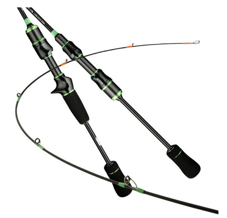 Trout Fishing Rod Carbon Fiber Spinning/casting Rods 1.5m/1.68m/1.8m Carp Poles