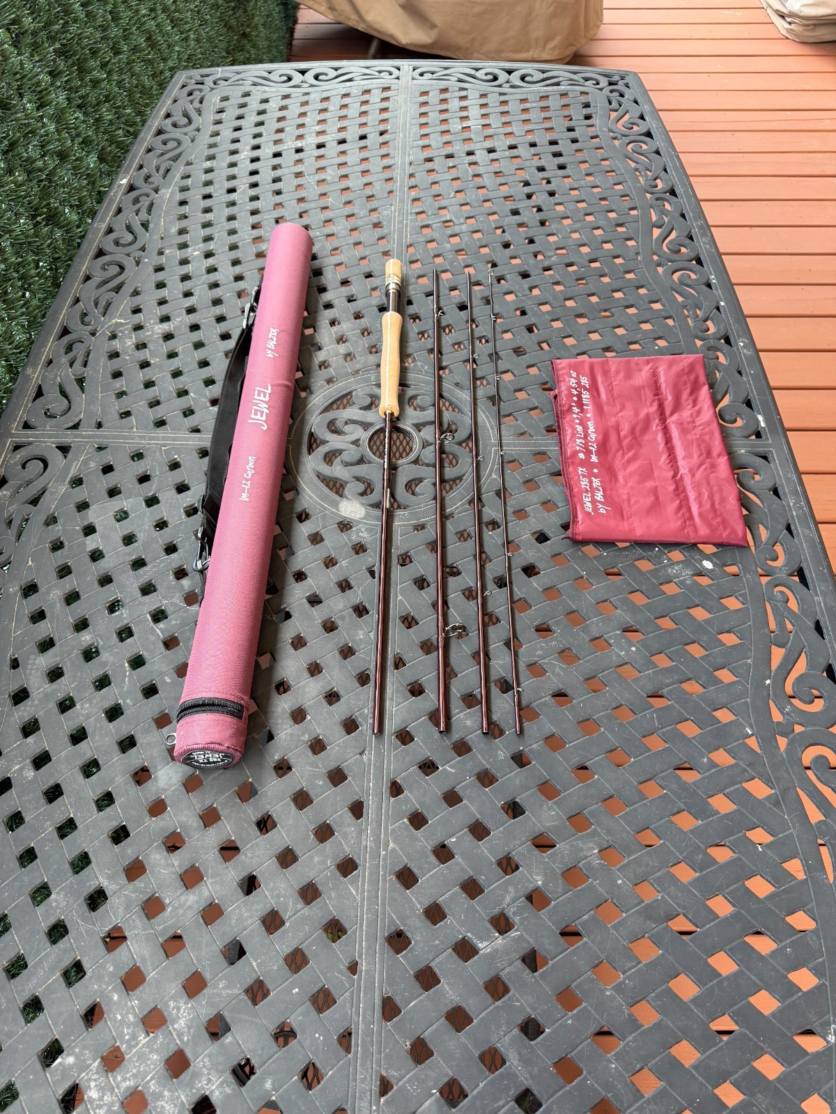 Balzer Jewel 285 TX, Art Nr 1-1185-285, 9’4″, Fly, Fast, 7/8wt, Fly Rod, 4pcs