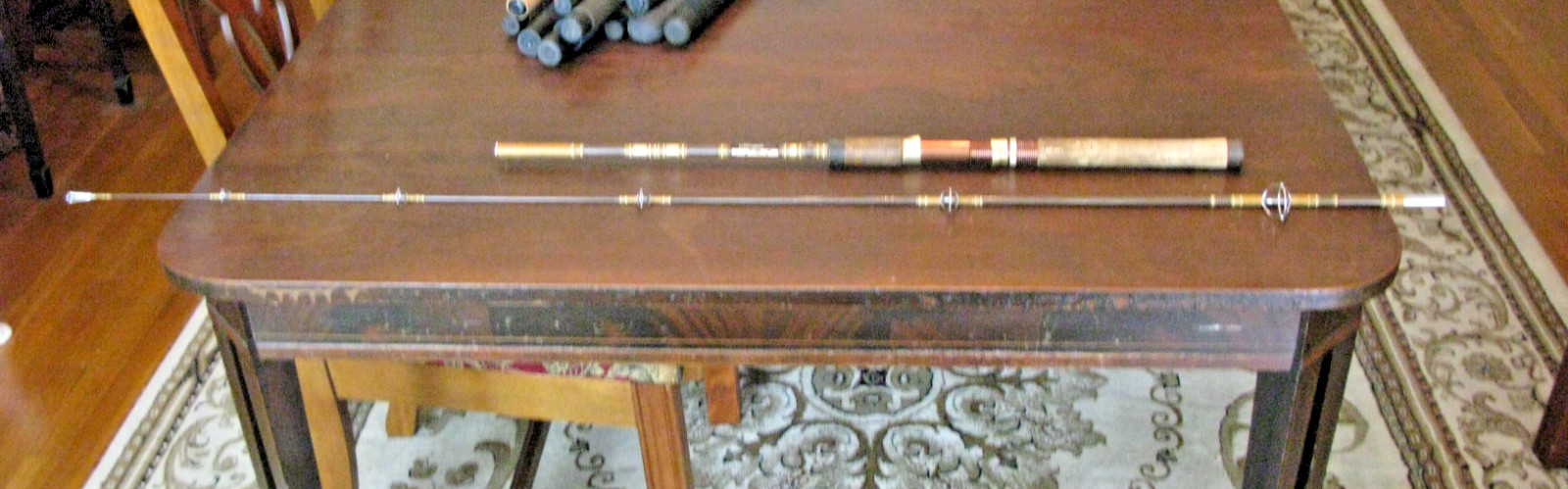 Garcia Conolon Companion 4 Star 2508 6’6″ 2Pc. Spinning Rod, w/Tube & Sock – EUC