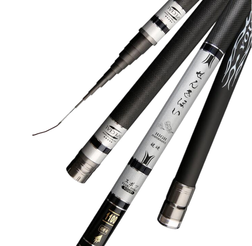 Telescopic Fishing Rod 8m 9m 10m 11m 12m 13m Hard Carbon Fiber Hand Fishing Pole