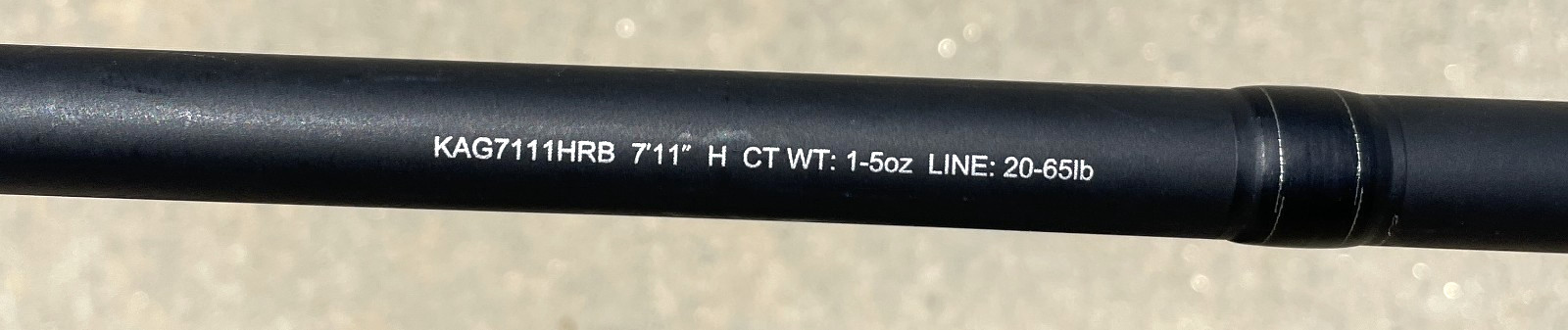 Daiwa Kage Bass Magnum Spoon Casting Rod 7’11” Heavy KAG7111HRB