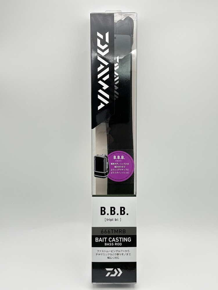 Daiwa BBB 666TMRB baitcasting fishing Rod Telescopic All-Rounder model