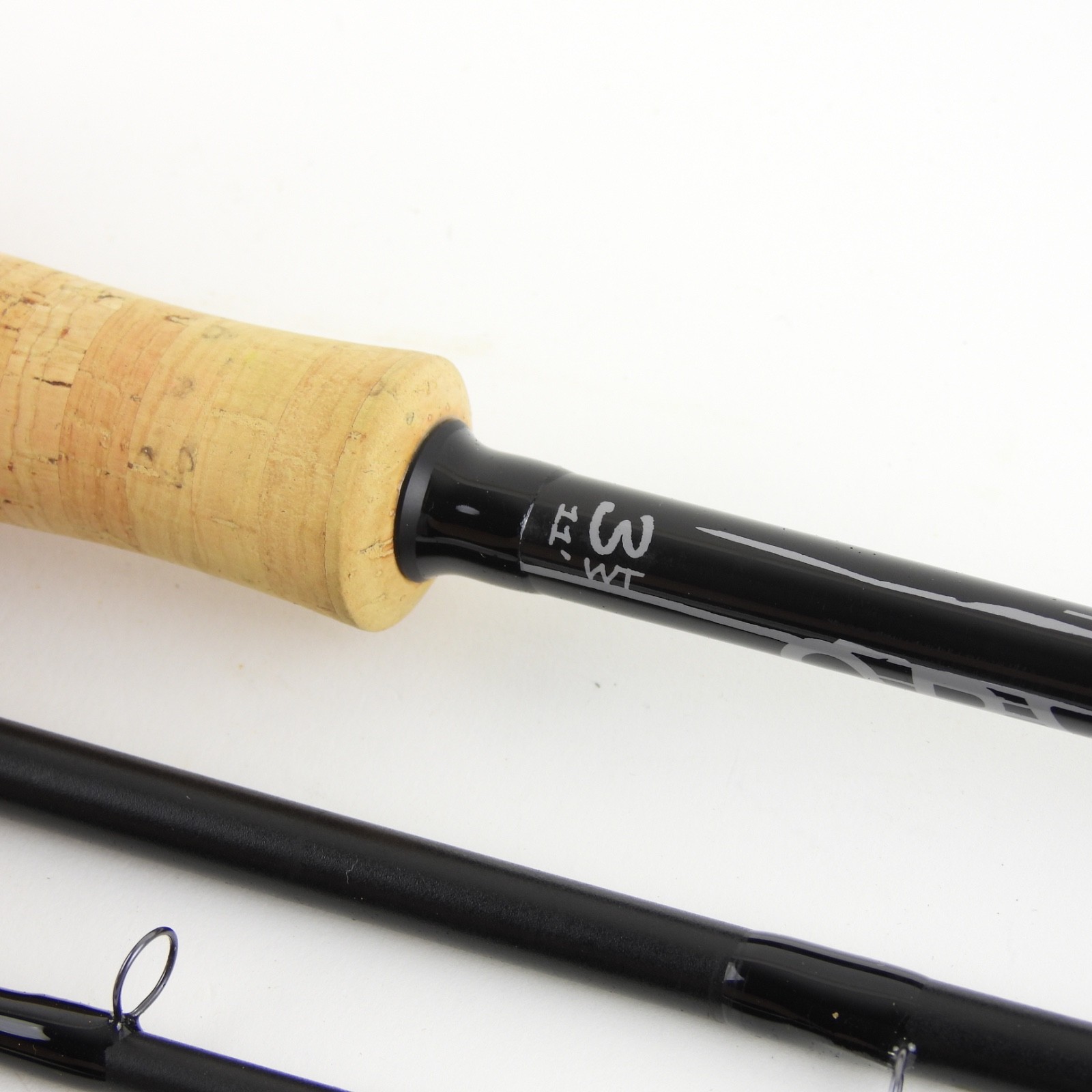 Orvis Helios 3 Blackout Fly Fishing Rod. 11’ 3wt. W/ Tube & Sock.