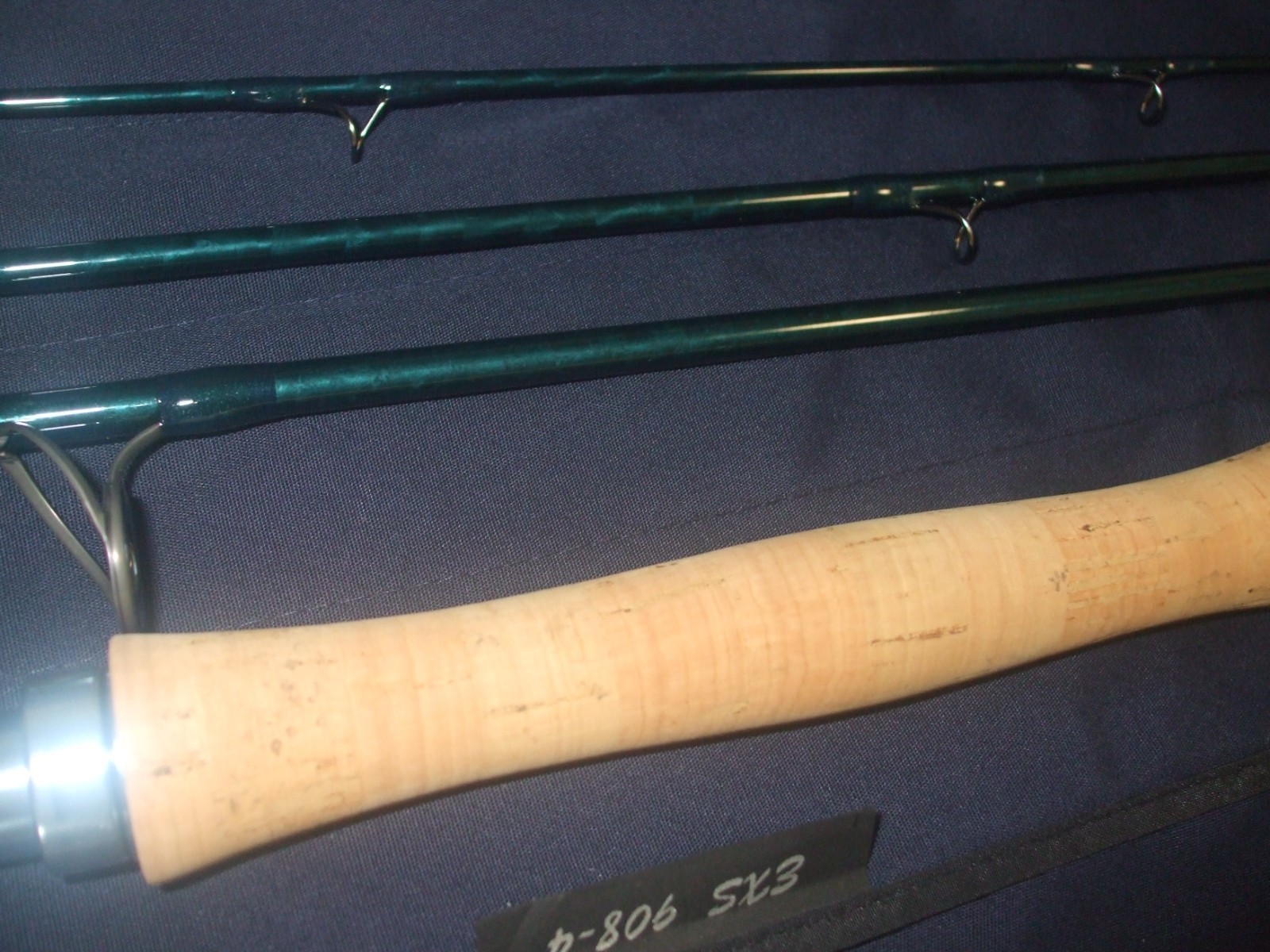 ALBRIGHT EXS 908-4 FLY ROD + CASE 8 WT. 4 PC EXELENT