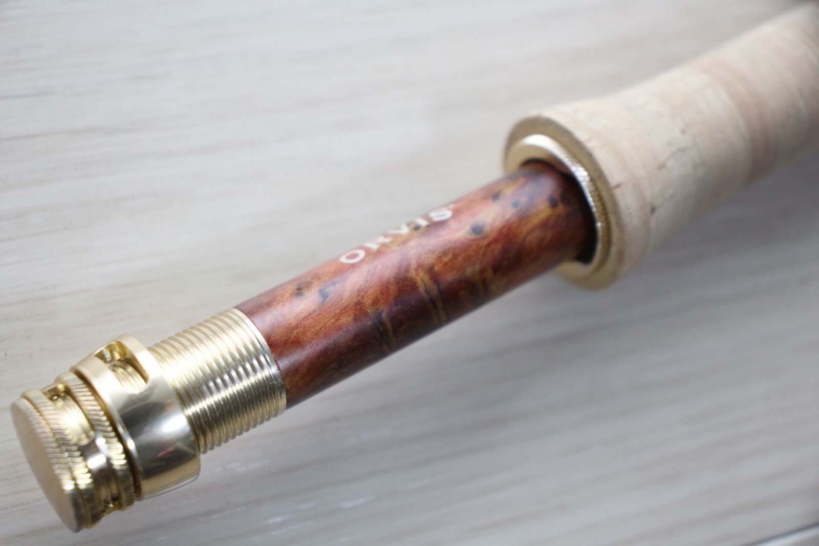 Orvis Superfine Touch Fly Rod 8′ 2wt 4pc Full Flex Tube Sock Rare M112