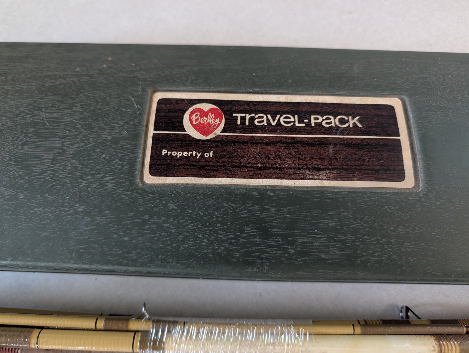 Vintage Berkley Buccaneer Fly Rod Travel Pack Fishing Rod & Reel. Model B6f-6’6″