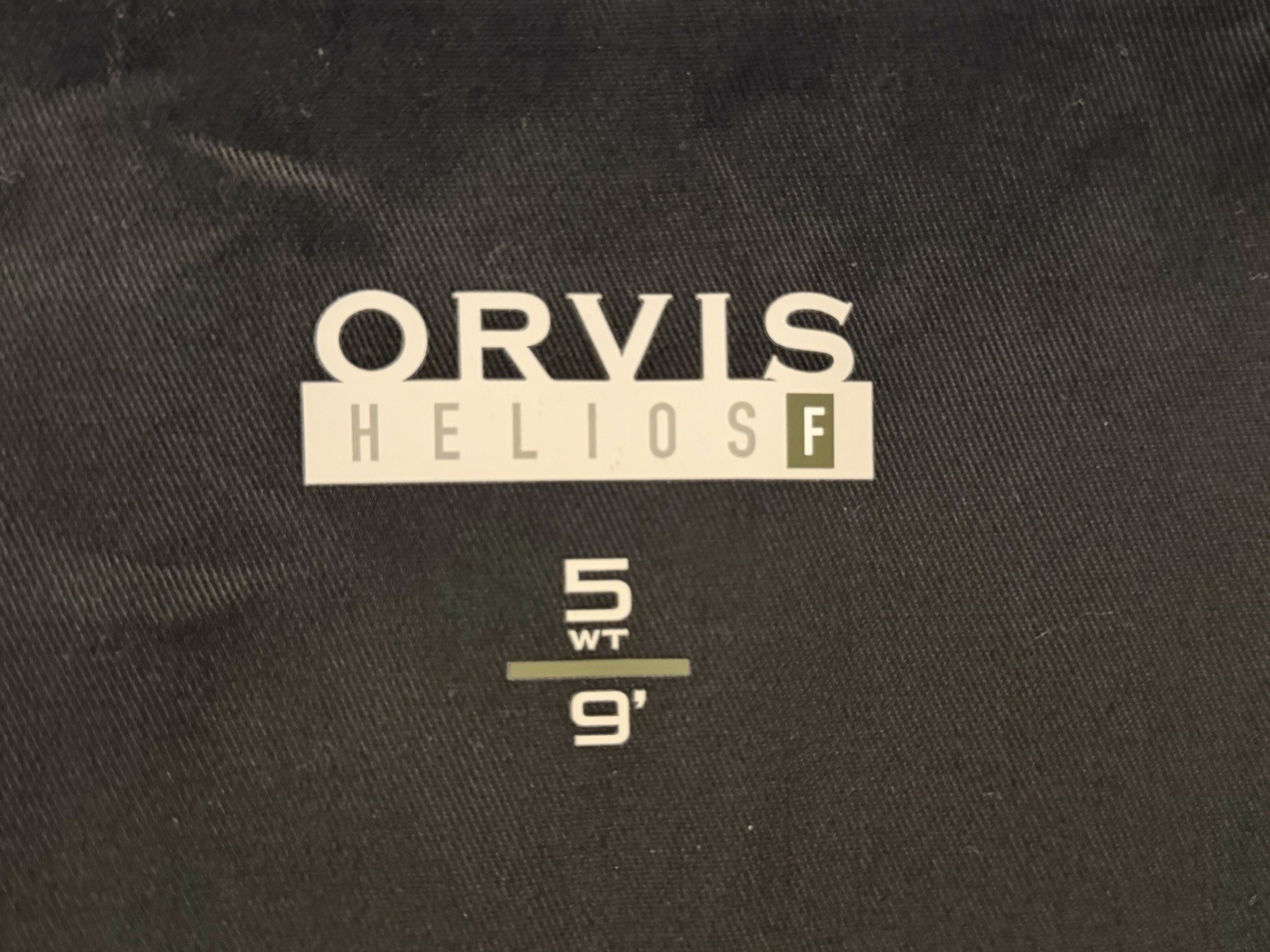 Orvis Helios 2 Helios F 9’ 5WT 4pc Fly Rod w/ Tube & Sock Excellent Condition