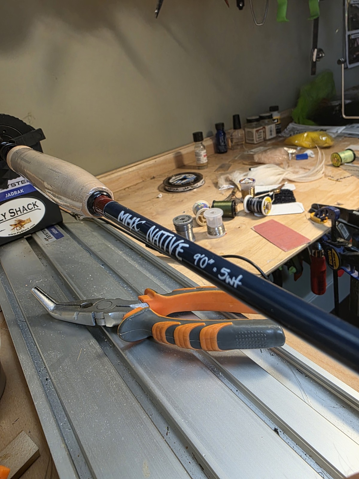 Custom “Mudhole MHX Native” Fly Rod. Professionally handmade. 9ft 5wt