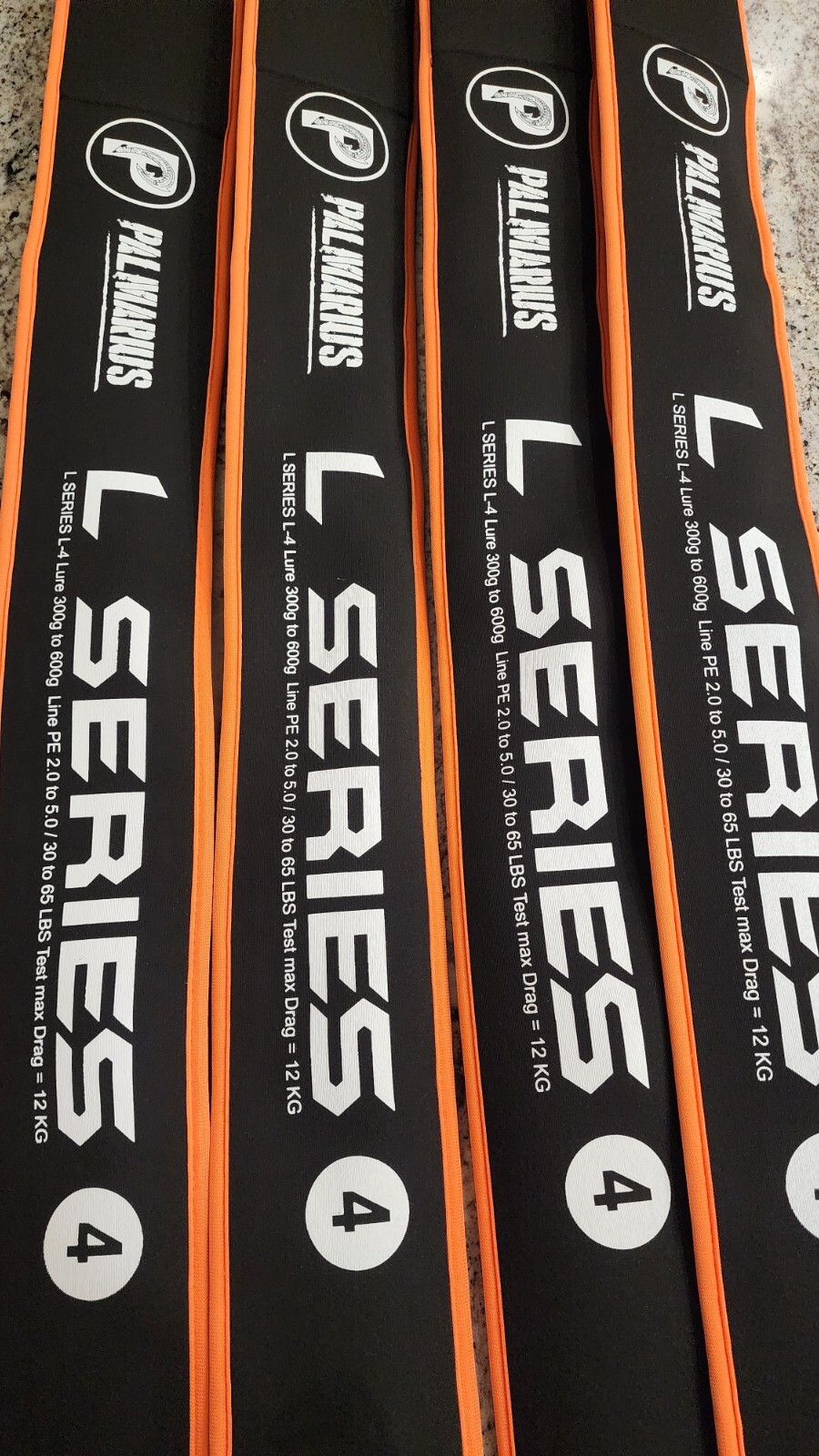 L Series 72-4 300g to 650g (10 oz to 22 oz) Slow/long fall jigging rod