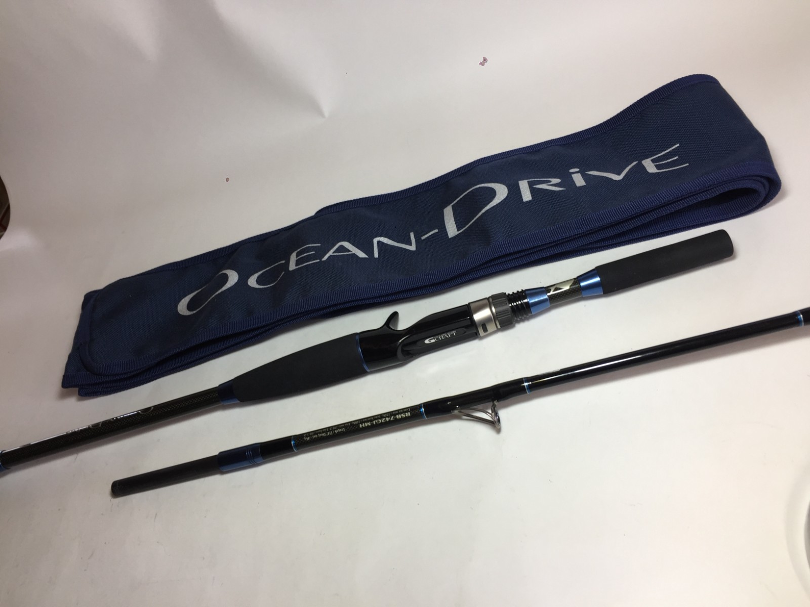 71235) GCRAFT RETRIEVE SHAFT OCEAN-DRIVE RSB-742CJ-MH for Offshore Bait Jigging